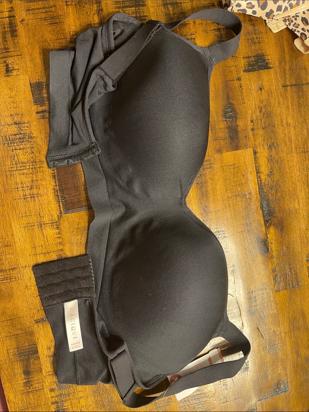 Cacique Black wireless Bra